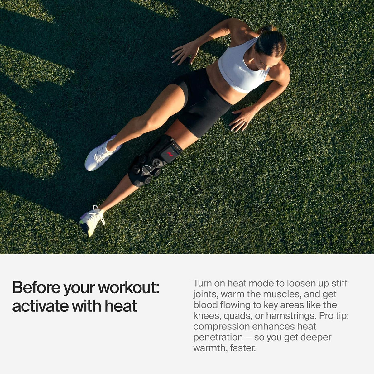 X2 Knee Advanced Heat and Cold Contrast Recovery Therapy Device | Help with Pain and Inflammation | Increased Range of Motion | FSA-HSA Eligible | 5 Levels of Compression | 2 Extenders | TSA