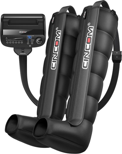 Leg Compression Massager with Selectable Massage Areas with 3 Sizes